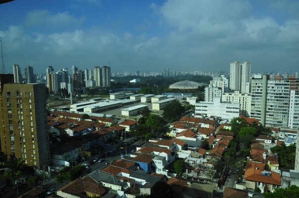 Der Stadtflughafen Congonhas liegt im Zentrum von Sao Paulo