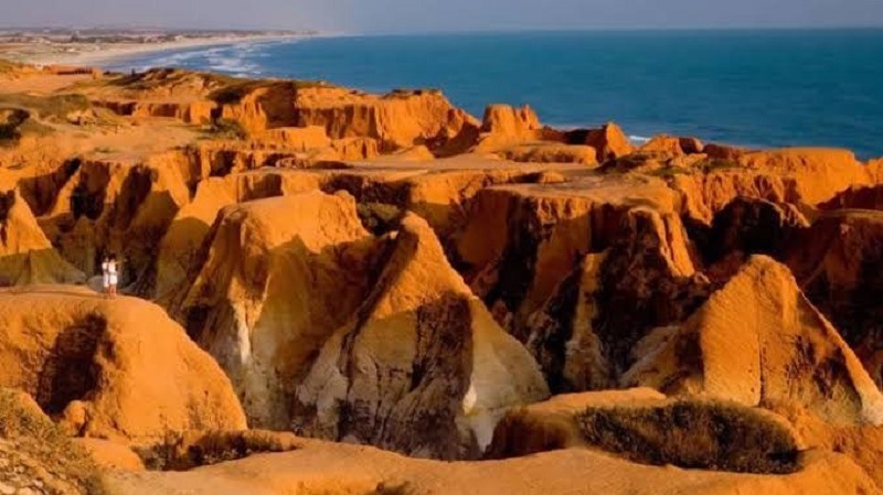 Felsenstrand bei Morro Branco